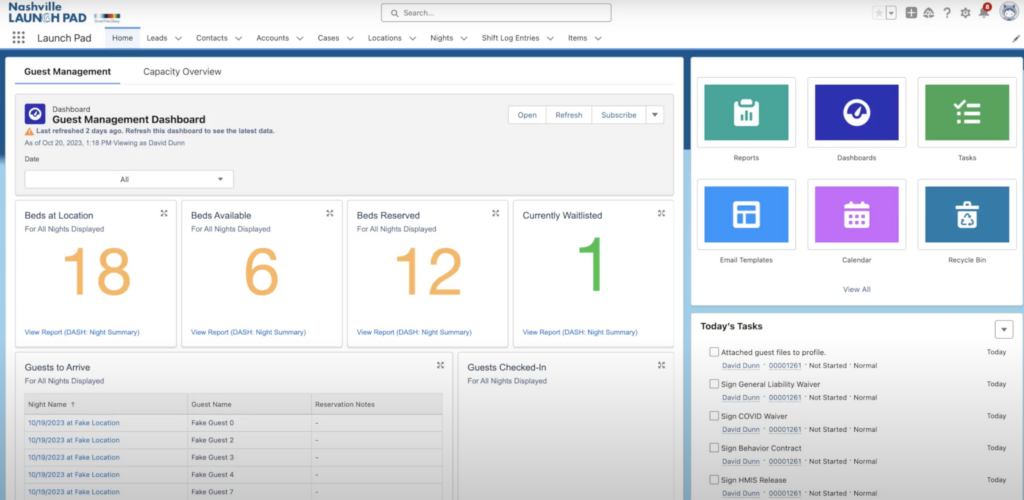 improved reporting and data management